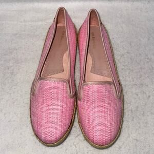 Women’s GH Bass Aline Espadrilles Cotton Candy Pink Slip-on Loafer size 7.5